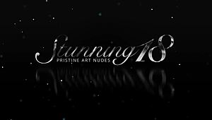 Solana's Intense Pleasure Stroking Her Wet Pussy