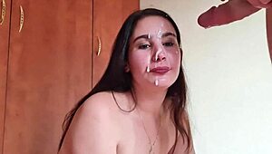 The Best of Cum Covered Faces in Massive Cum Compilation