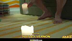 Australian athletic muff diving on big tits during halloween.