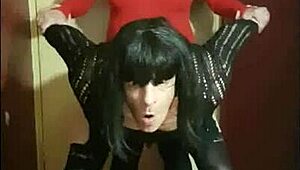 Crossdresser Takes Ass To Mouth Collection Part 3!