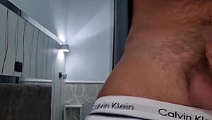 italian guy solo with close-up cum and anal fingering moans