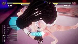 In This Lesbian Battle, Two Women Engage In Intense Fingering, Masturbation, And Assfucking.