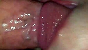 Sloppy POV blowjob closeup with cock and pussy 😏