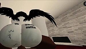 Wow, those rough sessions with that monster BBC are insane! 😍