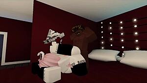 Wow, those rough sessions with that monster BBC are insane! 😍