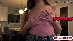 Petite Teen 18+ Stepsister Cielo West Craves Cum from Stepbro