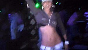 Masturbation session after a relaxing shower with clothes ripped off