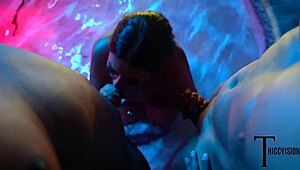 Holy Shit, BBW Slut Takes Massive Cocks In Wild Blowbang!