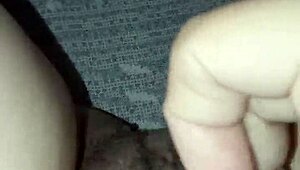 this milf has her hairy pussy open and ready