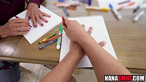 thanksgiving fuck with step grandma in messed up family drama