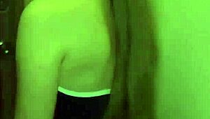 Two blonde teen 18+ lesbians bang hard after school