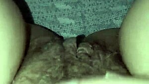 this milf has her hairy pussy open and ready