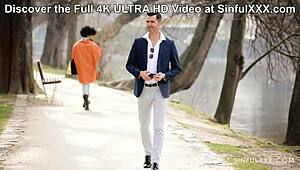 Love at first interracial fuck?