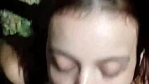 Greedy Girl Sucks Uber Driver On Street