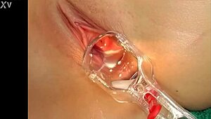 Euro Blonde Babe Teases Solo With Natural Tits And Speculum