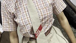 Indian hot boyfriend drilled me hard at college residence! 🔥