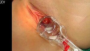 Euro Blonde Babe Teases Solo With Natural Tits And Speculum