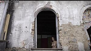 Rita Carelli shows off in wild action