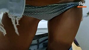 Pissing Compilation with Golden Rain and Femdom Shaved Pussy Control