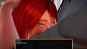 My New Family Episode 332. Featuring Redhead And Family Scenes.