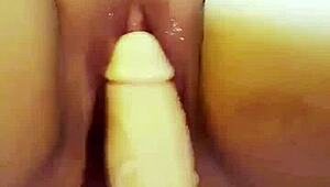 this dildo drives me to multiple squirting orgasms every time i use it. watch me soak everything.