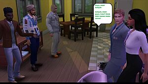 Alex’s story unfolds as the slutty neighbor seeks revenge. She bangs a group of guys hard!