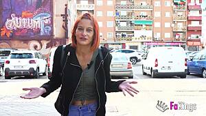 Inexperienced Nico, just 18+, takes 30 cm cock from nympho milf Albaan