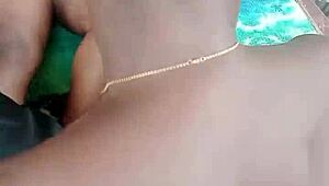 Pretty Girl with Big Tits Gets Lost and Fucked in the Bush