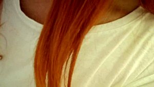 i'm a redhead teen in the bath