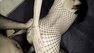 Couple On Video Shoot With Big Cock Action