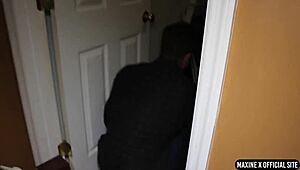 why is she screaming while bound in rough bondage?