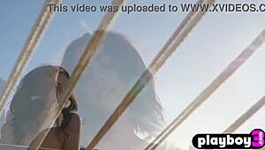 Sexy Small 18+ Tits Milf Strips for Hot Outdoor Posing