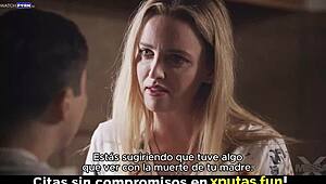 Yo, hot blonde stepmom craves taboo sex now!