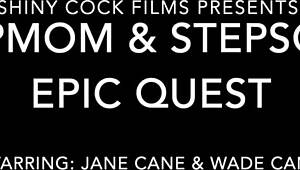 Stepmom Jane Cane Conquers All Levels with Stepson in Shiny Cock Films