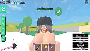 Horror Girl Gets Fucked in Roblox Condo! What a Wild Scene!