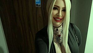 Stranger Gets Hard Mouth Fuck in Public Elevator