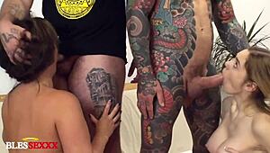 Foursome With The Milf Landlady