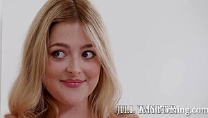 Teen insists on watching step mom ride in interracial big tits scene