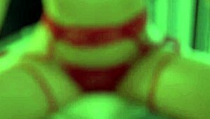 oh man, charlotte sins in red lingerie and stockings giving hot joi