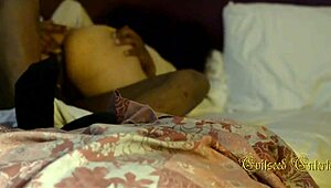 Lost scene from 2018: Late night pussy robber Lucio-Marave in interracial amateur sex