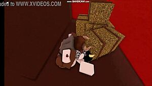 cow girl gets fucked by bull