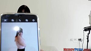 pov - latina luiza marcato dripping huge creampie, so wet and rough