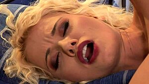 Blonde Milf Enjoys Solo Time in Intriguing Ways