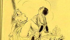 I just can’t get over this vintage erotic art collection.