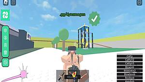 Horror Girl Gets Fucked in Roblox Condo! What a Wild Scene!