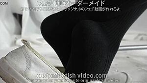 Socks And Shoes Fetish With Feet Worship In High Definition