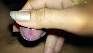 Indonesian Handjob Turns Wild with Close-Up Fingering Action!