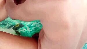 Pretty Girl with Big Tits Gets Lost and Fucked in the Bush