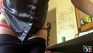 1974 french amateur satin thong doggystyle hard fuck