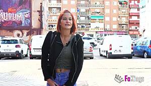 Inexperienced Nico, just 18+, takes 30 cm cock from nympho milf Albaan